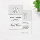 Search for homemade gift tags Black and white
