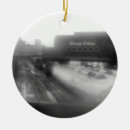 Search for railroad christmas tree decorations Black and white
