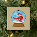 Search for snow globe christmas tree decorations Bird