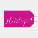 Search for happy holidays gift tags Typography