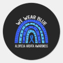 Search for alopecia stickers Blue