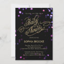 Search for black gold baby shower invitations Pink