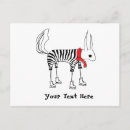 Search for cute zebra postcards Illustration