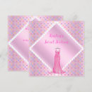 Search for pretty pink white sweet 16 invitations For her