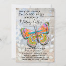 Search for butterfly hen party invitations Modern