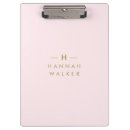 Search for pastel pink clipboards Elegant