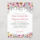 Search for peach and lavender wedding invitations Floral