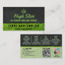 Search for garden maintenance business cards Tree trimming cutting
