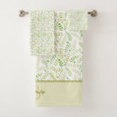 Search for leaf pattern bath towels White