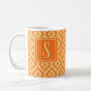 Search for orange monogram mugs Monogrammed