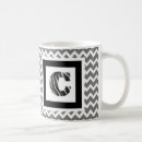 Search for letter c mugs Black and white