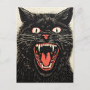 Search for vintage halloween cat postcards Horror
