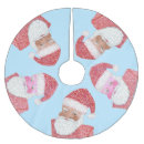 Search for black santa tree skirts Pattern
