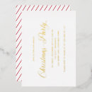 Search for foil christmas invitations Classic