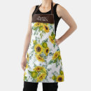 Search for yellow flower pattern aprons Cute