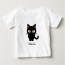 Search for black cat baby shirts Cute