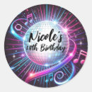 Search for pink disco ball stickers 70's