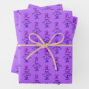 Search for spirituality wrapping paper Purple