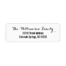 Search for fonts return address labels Simple