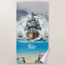 Search for pirate beach towels Ocean