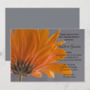 Search for orange and grey wedding invitations Pretty