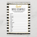 Search for word scramble game invitations Shower