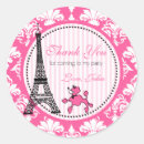 Search for paris poodle stickers Pink