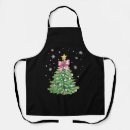 Search for holiday tree aprons Snow