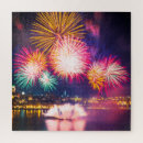 Search for fireworks puzzles Colourful