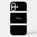 Search for black and white cases Striped