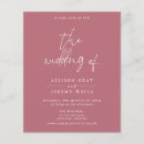 Search for dusty pink wedding invitations Navy
