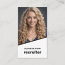 Search for human resources business cards Recruitment