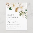 Search for magnolia baby shower invitations Watercolor