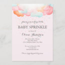 Search for pink cloud invitations Rainbow