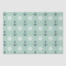 Search for nautical tissue paper Green