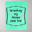 Search for dreams come true posters Quote