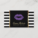 Search for black and purple business cards Salon