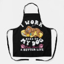 Search for working dog aprons Funny