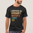 Search for masters degree tshirts Husbands