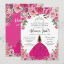 Search for fuchsia pink and silver invitations For kids