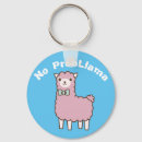 Search for funny llama key rings Pink
