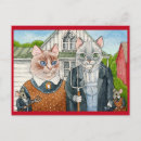 Search for gothic cat postcards Cute