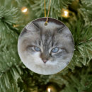 Search for cat silhouette christmas tree decorations Feline