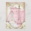 Search for paris baby girl shower invitations Vintage