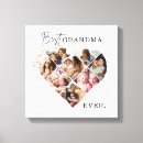 Search for heart collage canvas prints Grandparents