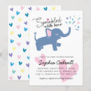 Search for elephant baby sprinkle invitations Gender neutral