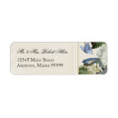Search for morning return address labels Blue