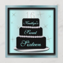 Search for light blue 18th birthday invitations Gold