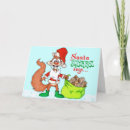 Search for nut with squirrel cards Santa