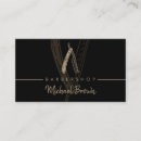 Search for straight razor business cards Barber